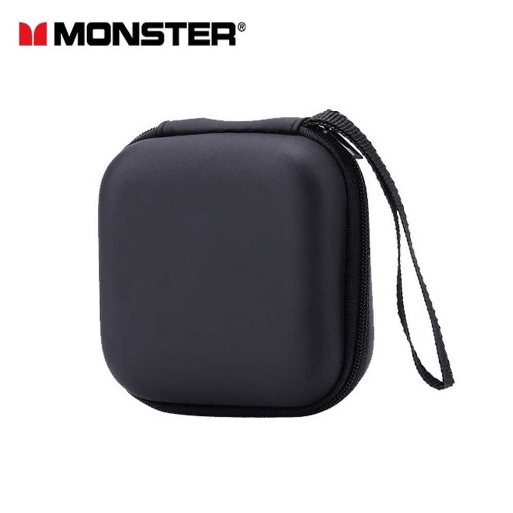 Monster เคสหูฟังแบบพกพา หูฟังอินเอียร์ที่ใช้งานร่วมกันได้