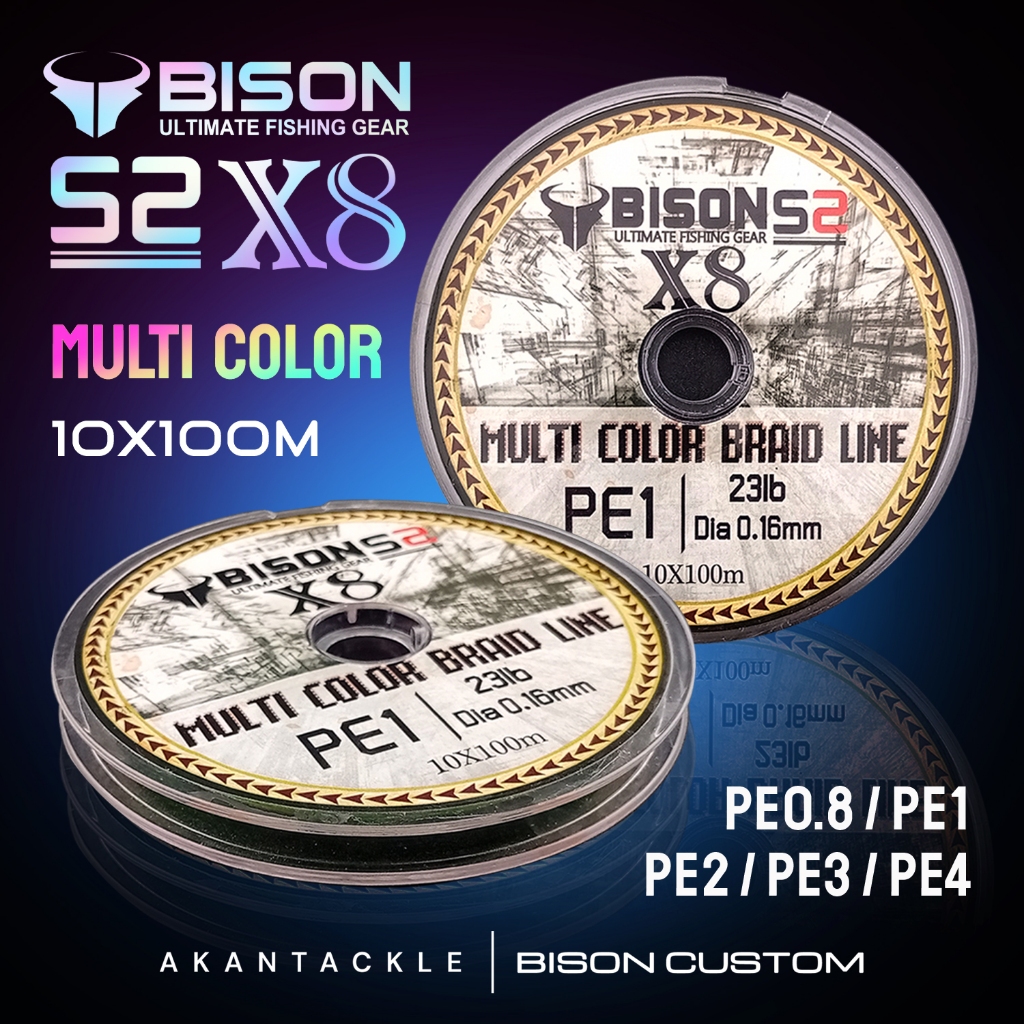 สาย PE Bison  PE S2 8X