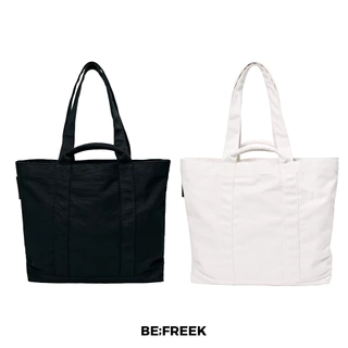 BE;FREEK กระเป๋าผ้าแคนวาส TOTE BAG LOGO 2 สี BE;FREEK TOTE BAG LOGO 2 COLORS
