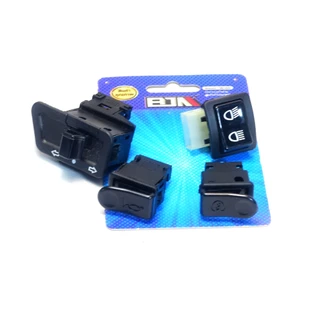 สวิทซ์ไฟเดิม คลิก,เวฟ,ไอคอน/ชุดสวิทซ์ไฟ รุ่น CLICK110/WAVE/I-CON/AIR-BLADE (สีดำ) งานเกรดศูนย์