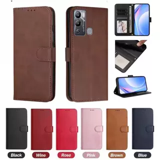 เคสฝาพับหนัง ล็อคได้ สำหรับ iNfinix Hot9Plya Hot10 Hot10Play Hot12i เคสกันกระแทกฝาพับ พร้อมช่องใส่บัตร