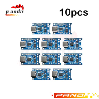 10PCS Type-C Micro Mini 5V1A 18650 TP4056 แบตเตอรี่ลิเธียมโมดูลชาร์จบอร์ดป้องกันฟังก์ชั่น Dual 1A Li-ion