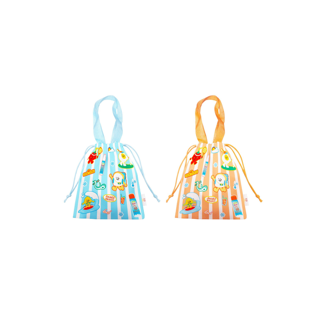 *ของแถม FREE ไม่จำหน่าย*Snake Brand Sun Care Bag 1 ใบ (คละสี)
