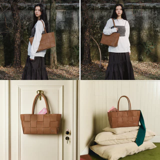 [ซีรีส์ใหม่]🌟Somethingapparels trend -KULIMULA Willow Maxi Tote Bag กระเป๋าสาน สะพายข้าง กระเป๋าถือ Woven Tote Shoulder