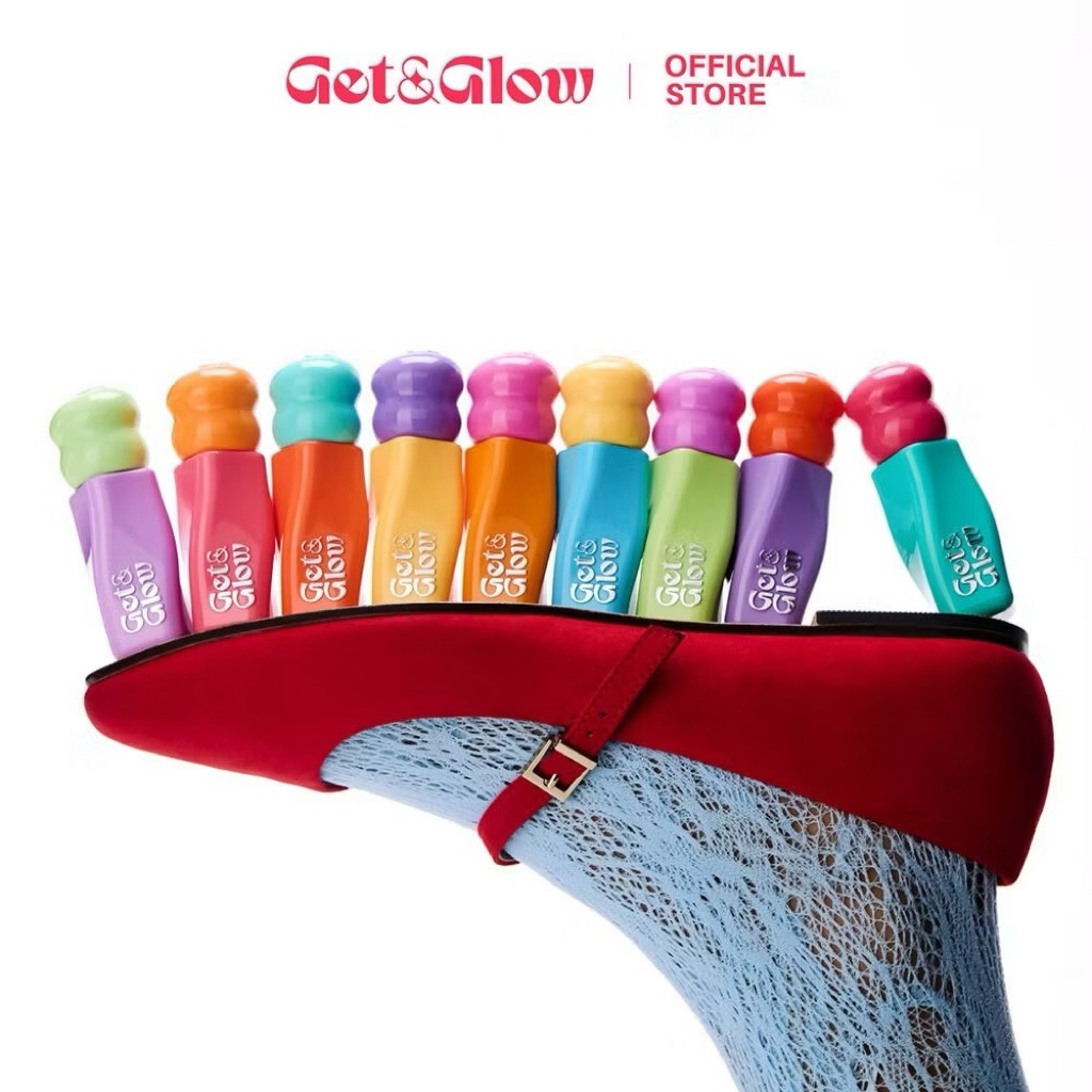 Get & Glow Get Ready Lip Gloss เก็ต & โกลว์ ลิปกลอส 3D