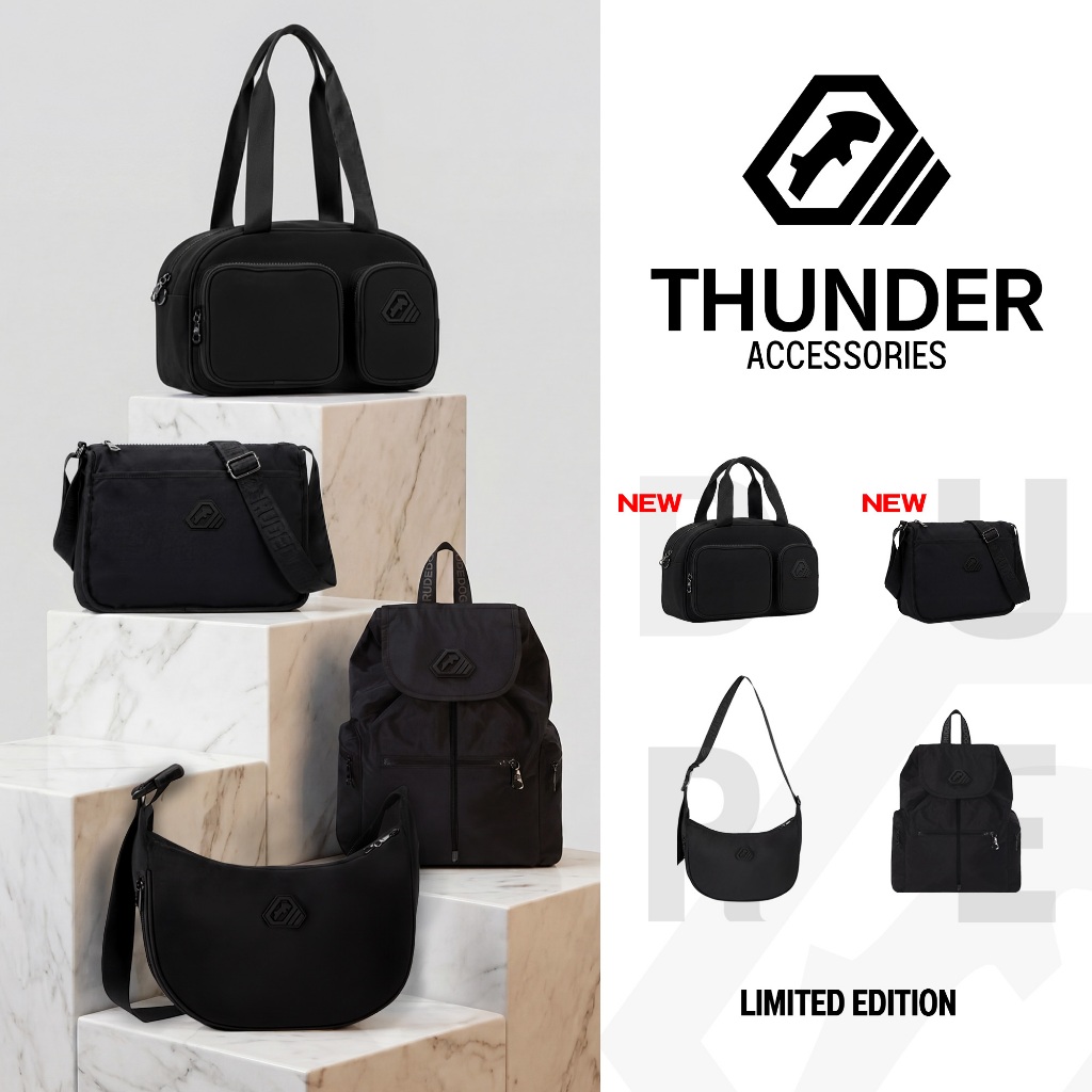 กระเป๋าพรีเมี่ยมไนลอน  แบรนด์ RUDEDOG - THUNDER ROAR SERIES