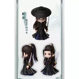 ฟิกเกอร์หยางหยางจากเรื่อง นักพรตจอมเวทผู้พิชิตสวรรค์ รุ่นหานลี่ชุดดำ ชุดขาว ของสะสม