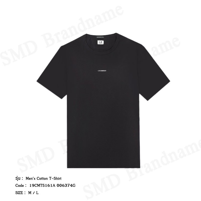 C.P. Company เสื้อยืดคอกลมผู้ชาย รุ่น Men's Cotton T-Shirt Code: 19CMTS161A 006374G