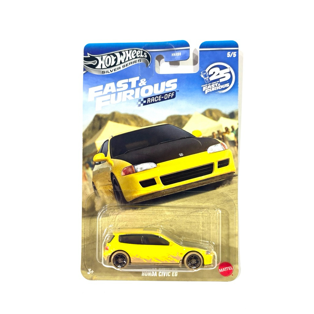 Hot Wheels | HONDA CIVIC EG ~ FAST&FURIOUS RACE-OFF SET |‼️แพคยับ มุมยับ‼️| 📦สินค้ามีพร้อมส่ง