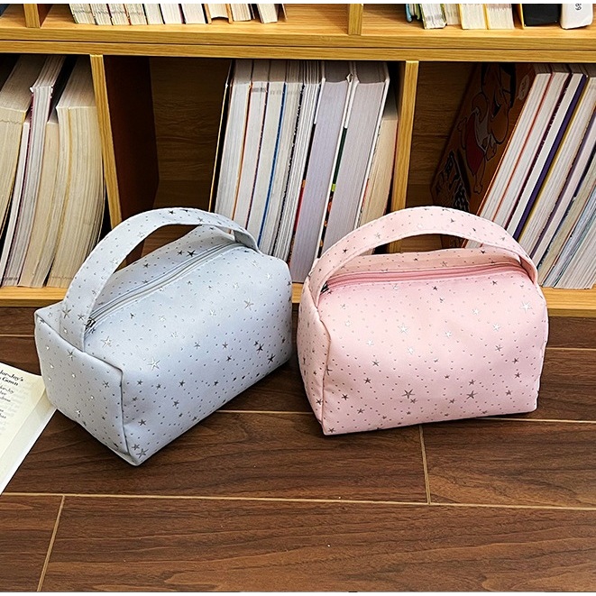 กระเป๋าเครื่องสำอางรูปดาวแบบใหม่ Cosmetic bag(8108)