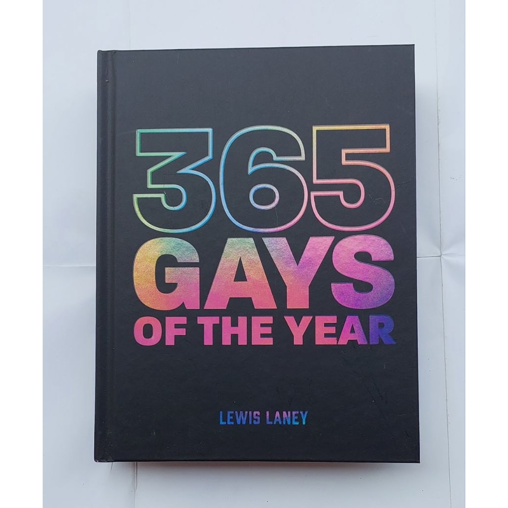 หนังสือ เกย์แห่งปี365คน ภาษาอังกฤษ 365 GAYS OF THE YEAR 384Page