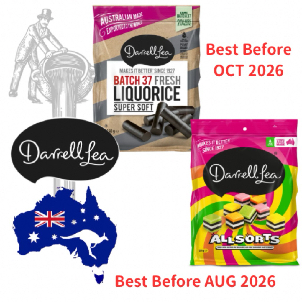 Darrell Lea Batch 37 Fresh / Allsorts Liquorice 260g (BBF OCT 2026)