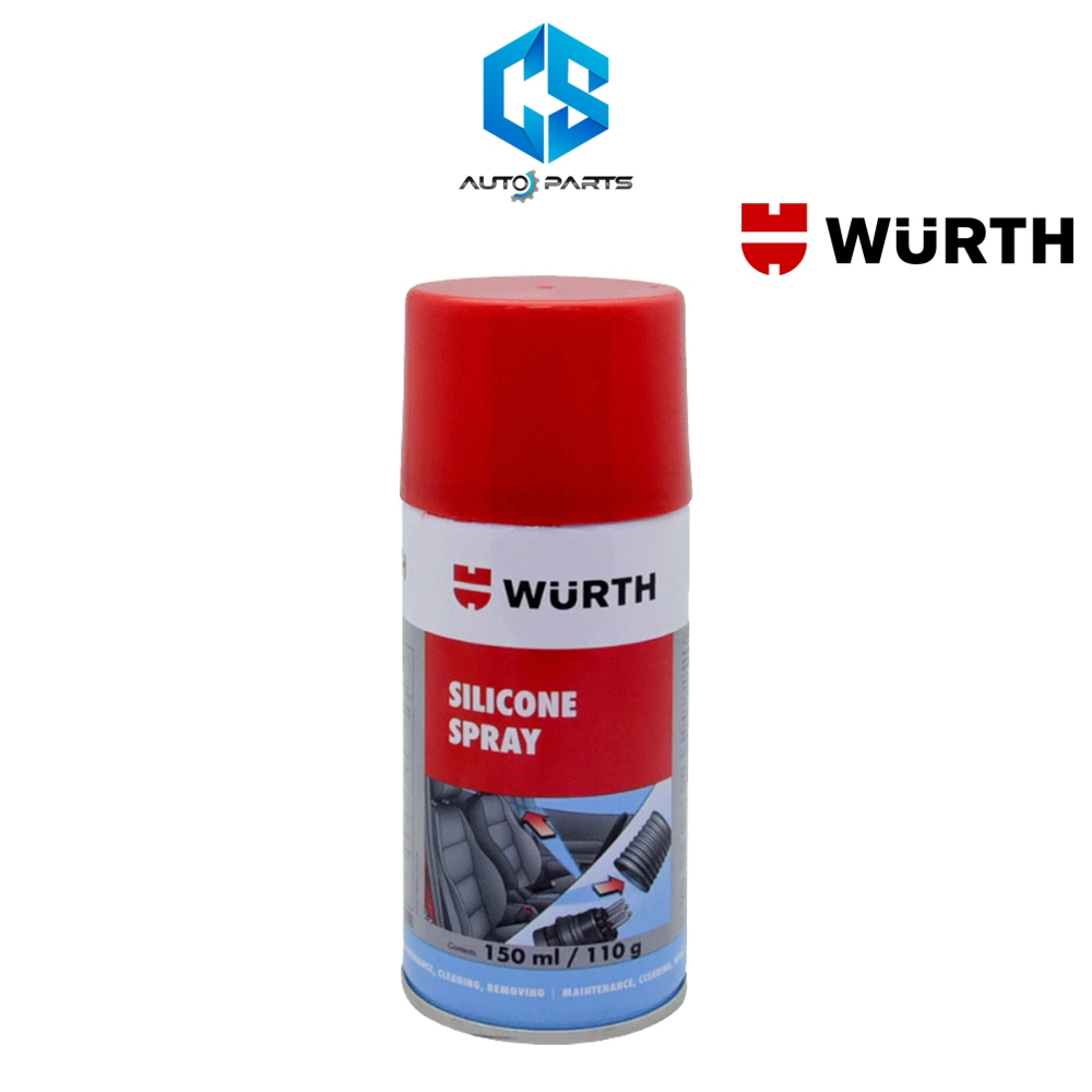 WURTH SILICONE SPRAY สเปรย์ซิลิโคน หล่อลื่น ขนาด 150 ml.