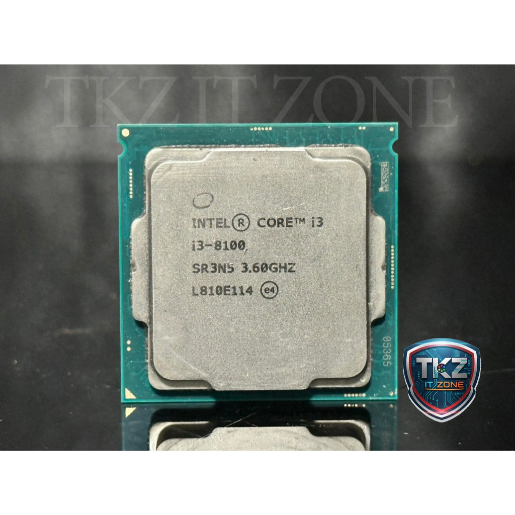 ซีพียู(CPU) INTEL CORE I3 8100 มือสอง (socket 1151V2)