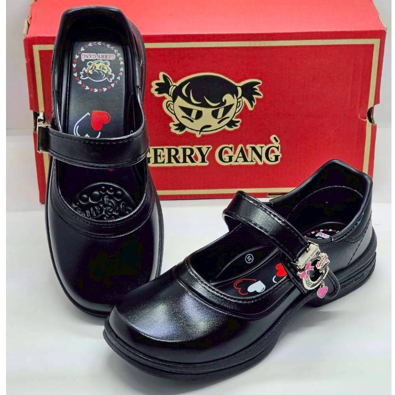 รองเท้านักเรียนเกอร์รีแกงค์สีดำ G-6805-6807มีเบอร์ 29-45สินค้ามีพร้อมส่ง