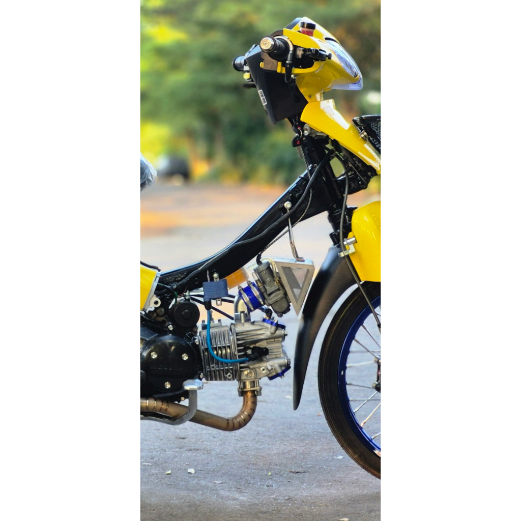 บังฝุ่น Wave 125 คาบู -หัวฉีด