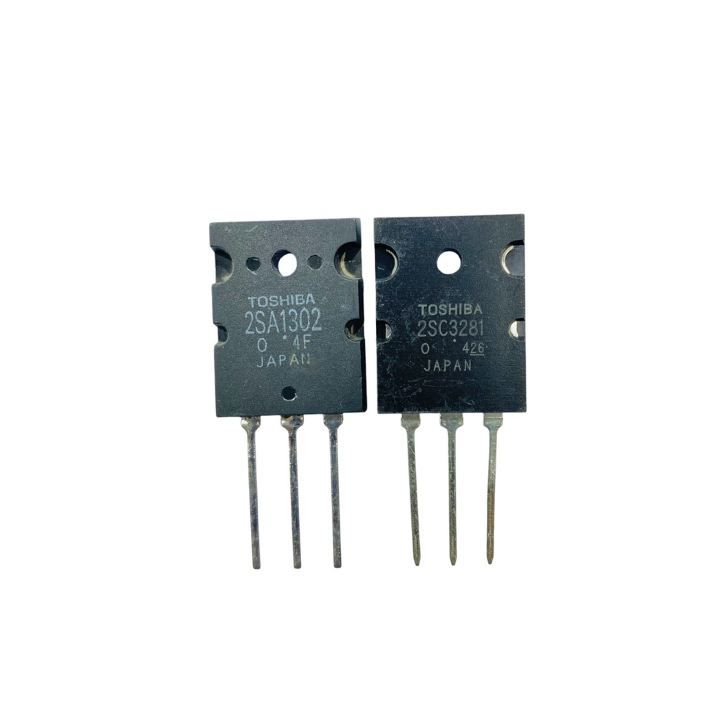 2SA1302 (PNP)และ 2SC3281(NPN) 15A 200V 150W(แพ็คคู่) เป็นทรานซิสเตอร์ชนิด Bipolar Junction Transisto