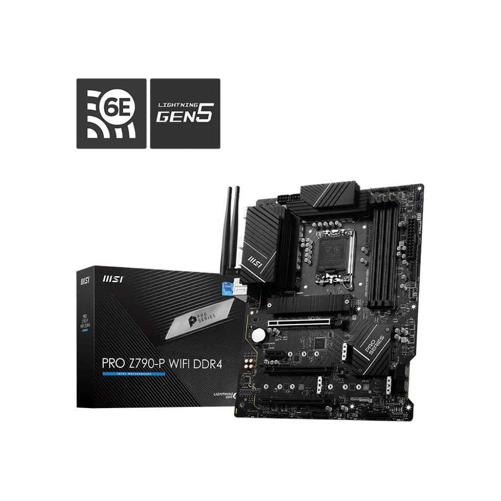 [มือ1] MAINBOARD (เมนบอร์ด) 1700 MSI PRO Z790-P WIFI (DDR4) พร้อมส่ง