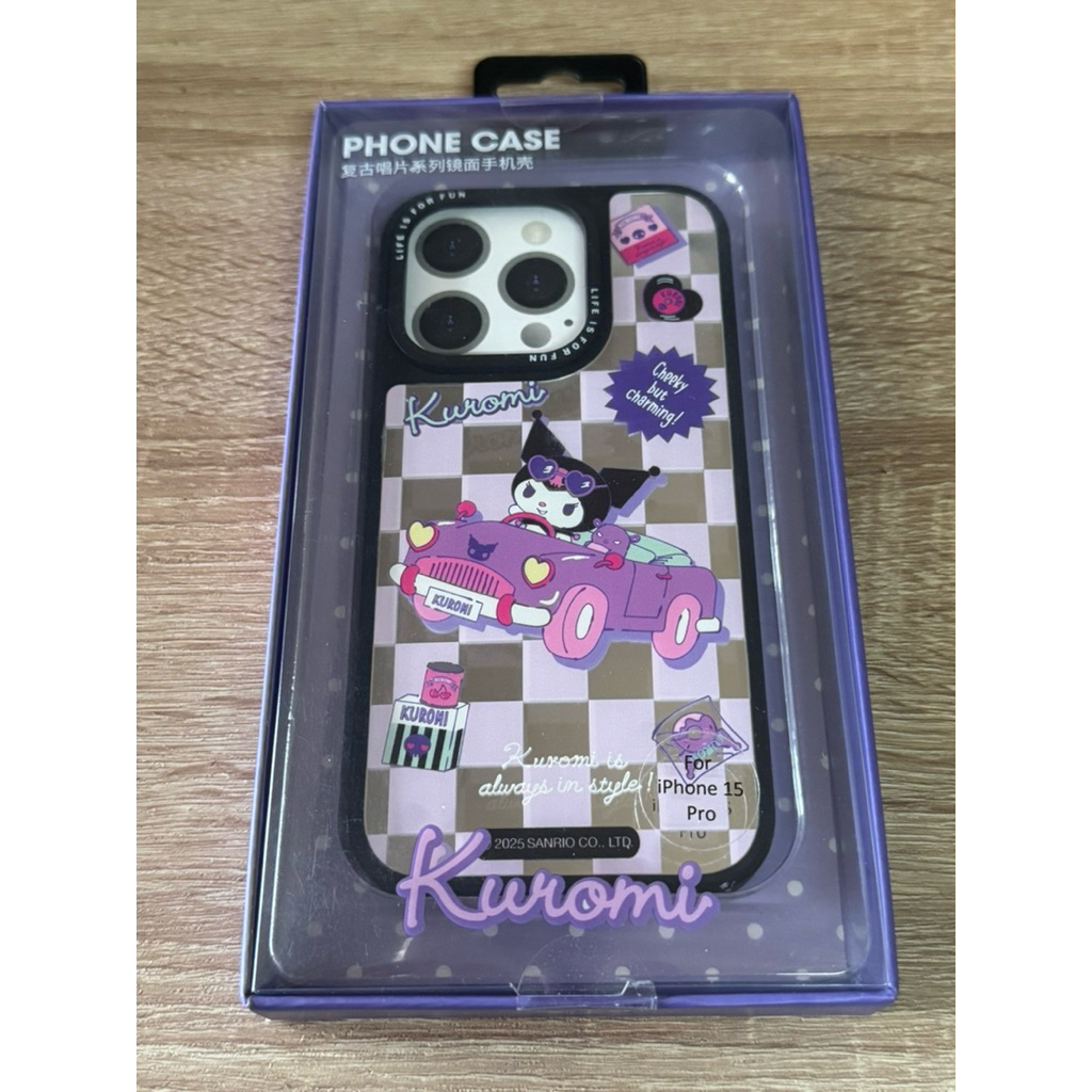 Kuromi case iPhone 15 pro Miniso china Kuromi phone case เคสไอโฟน Kuromi