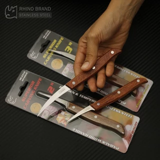 มีดแกะสลัก Rhino Brand ด้ามไม้จับถนัดมือ ใช้งานง่าย