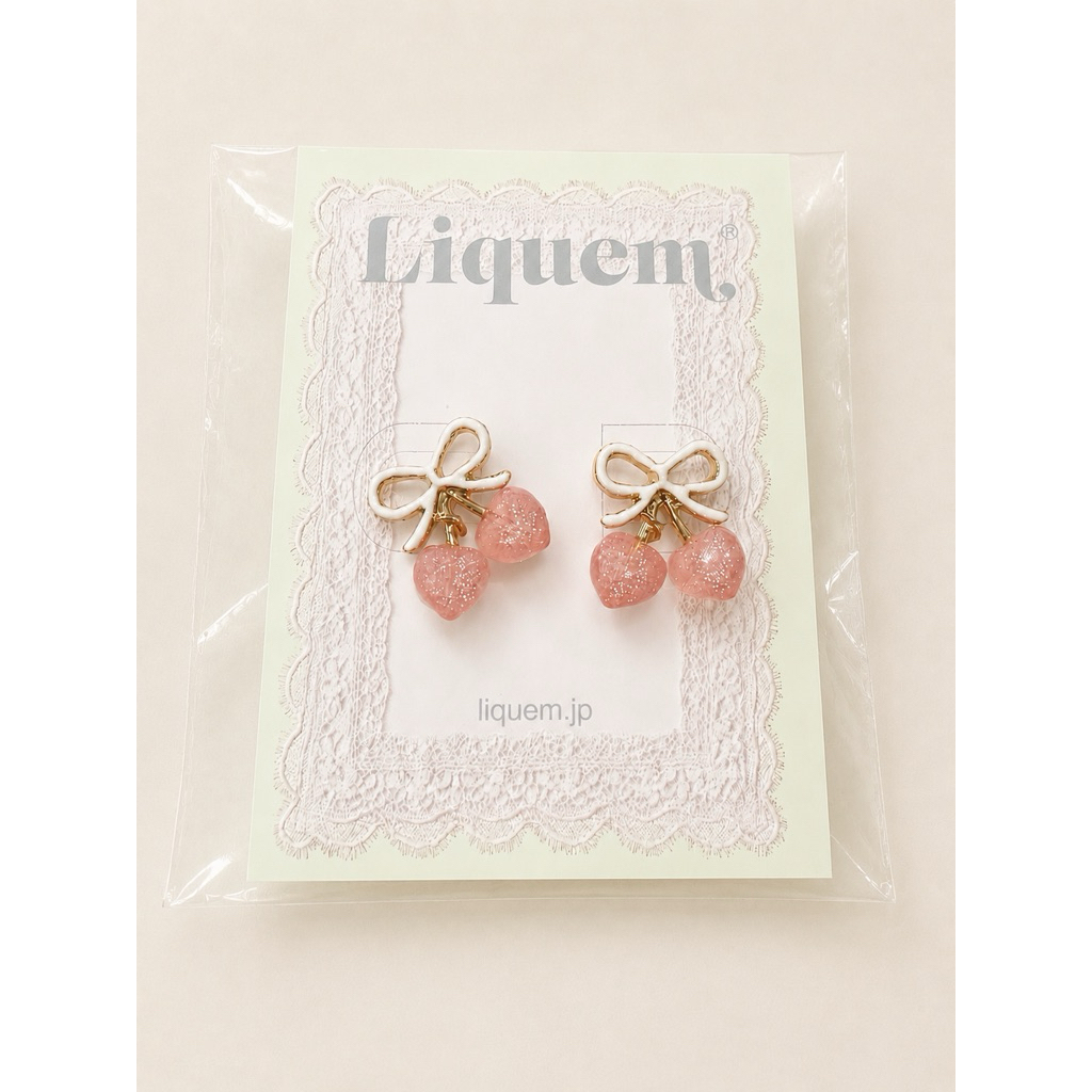 ต่างหู Liquem x Murakami ของแท้จากญี่ปุ่น