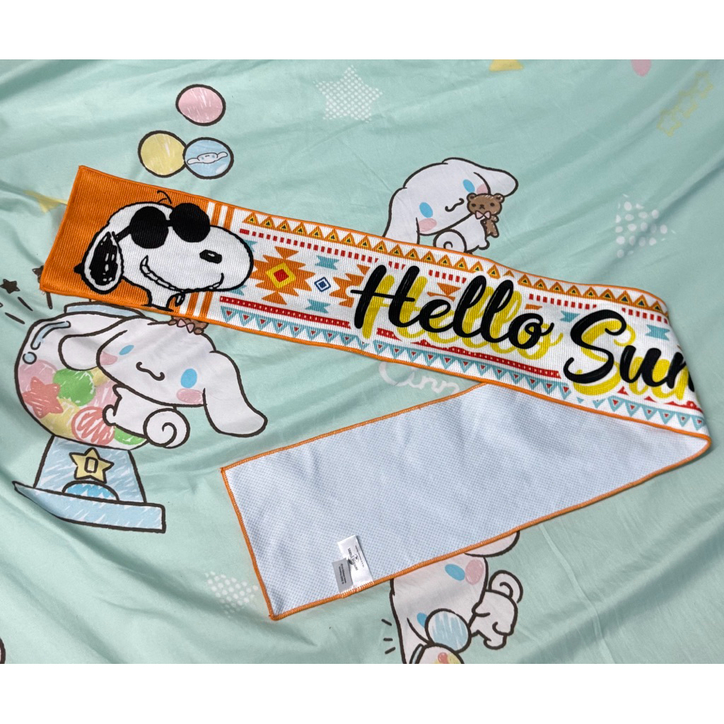 ผ้าคาด ผ้าเช็ดตัว snoopy ลิขสิทธิ์แท้จาก universal Japan🇯🇵