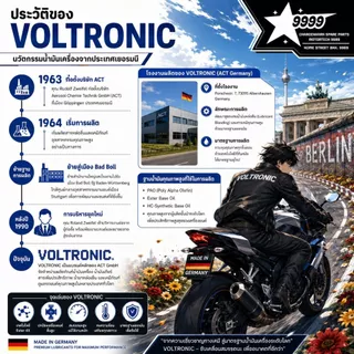 VOLTRONIC XM Series น้ำมันเครื่อง Hi-End Made in Germany Blue / Platinum / Black