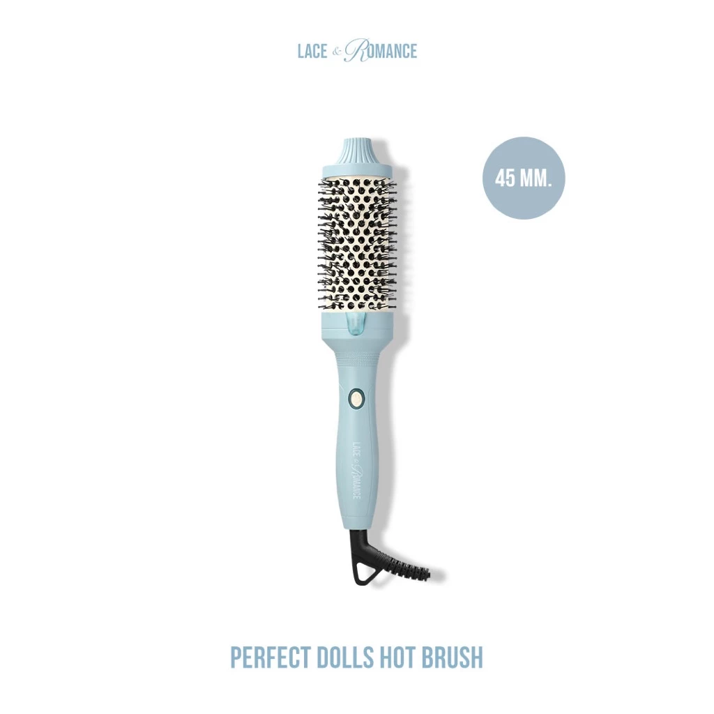 (Ready to ship) Lace and Romance - Perfect Dolls Hot Brush 45mm (แปรงม้วนผม เครื่องม้วนผม thermal brush)