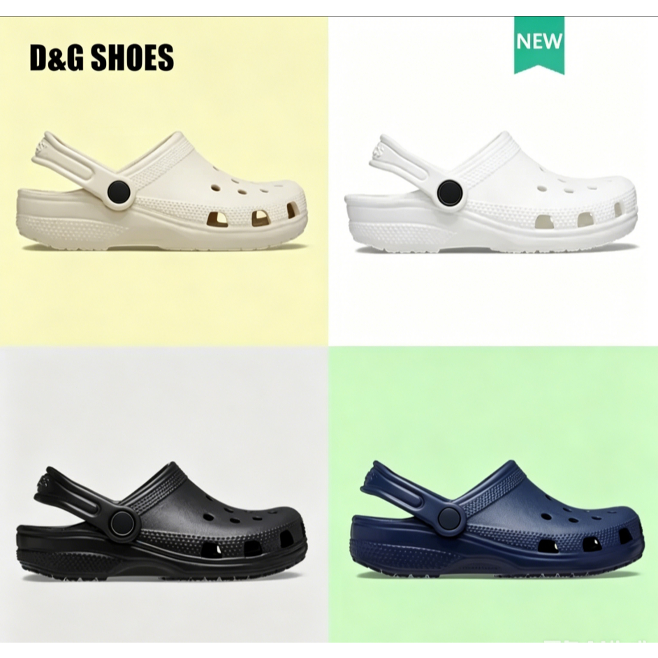 Classic Clog รองเท้าแตะแบบหัวใหญ่ สำหรับผู้ชายและผู้หญิง รองเท้าแตะชายหาด ขนาด 36-45 ใส่สบาย