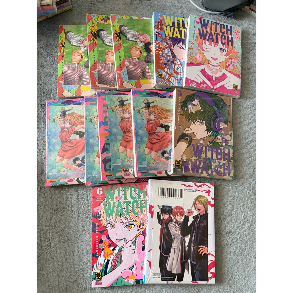 วิทช์ วอทช์ Witch Watch เล่ม1,2,3,4,5,6+โปสการ์ด พร้อมส่ง