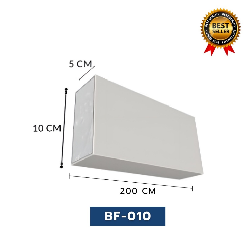 UBM. คิ้วบัวโฟม 10x5 cm.ยาว2เมตร ติดตั้งภายนอกและภายในผลิตจากEPSโฟมเคลือบซีเมนต์น้ำหนักเบา.