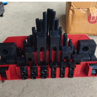 พร้อมส่ง ชุดจับชิ้นงานมิลลิ่ง Clamping Kit 58 ชิ้น ขนาด M12/M16 มาตรฐานอุตสาหกรรม