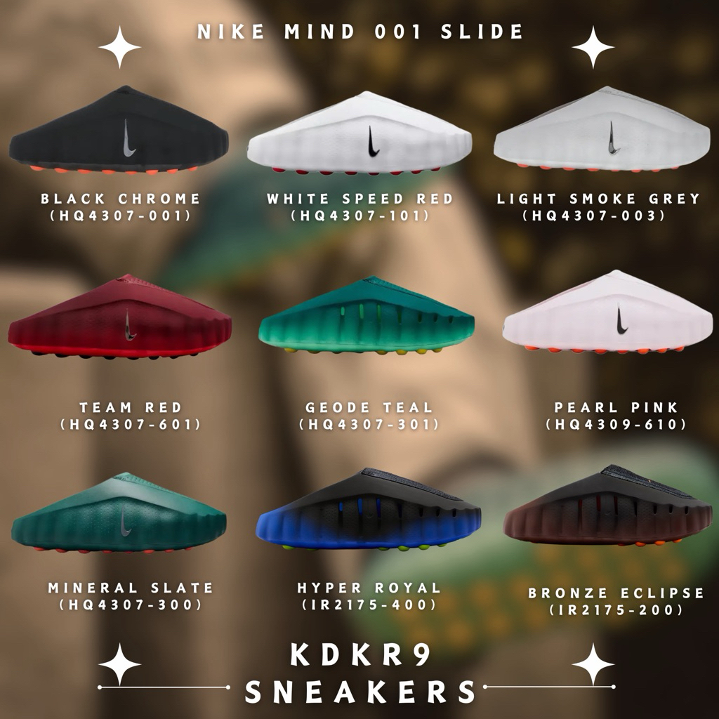 [ พร้อมส่ง ของแท้ 100% ] Nike Mind 001 Slide