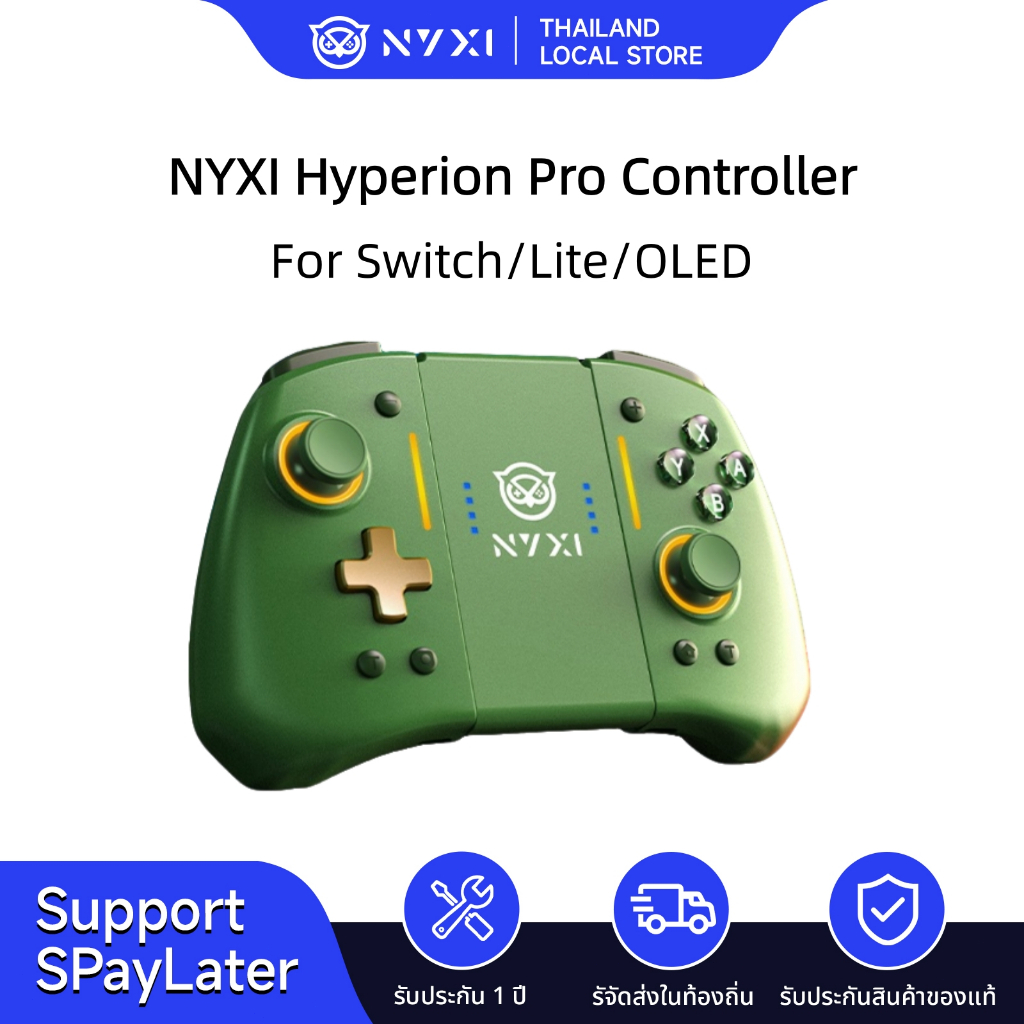 NYXI Switch Controller Hyperion Pro Version Wireless Joycon