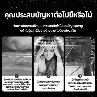 เครื่องสูบน้ำ ปั๊มน้ำอัตโนมัติ 220V แรงดูด 5500/Hr ไดโว่ สำหรับดูดน้ำ ความดูดแรง ใช้ได้ดี