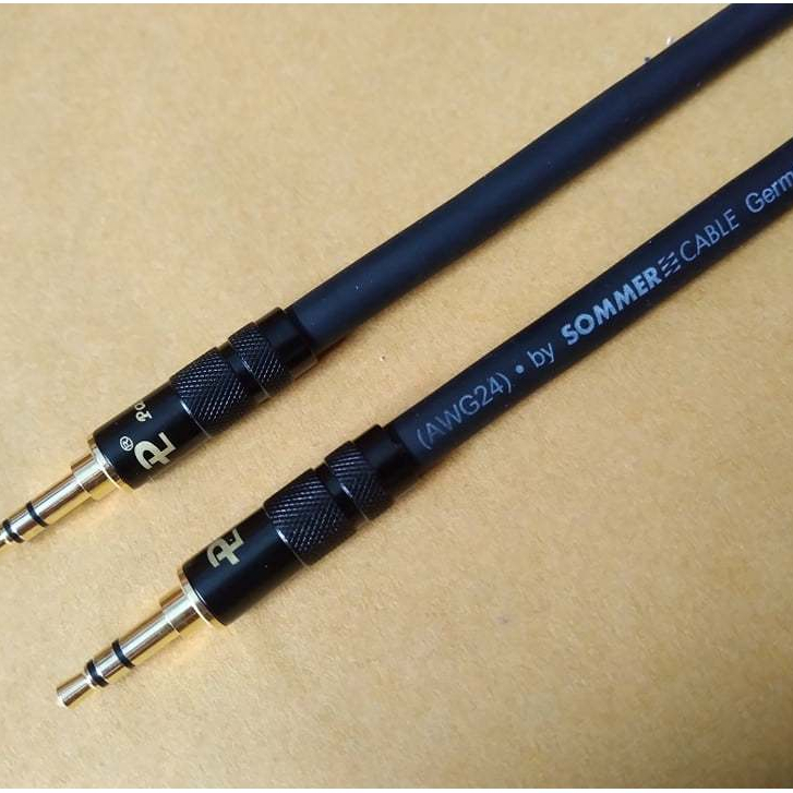 สาย (AUX) Mini 3.5 to Mini 3.5 Sommer Stage22 200-0001 Germany หัวแจ็ค Palic