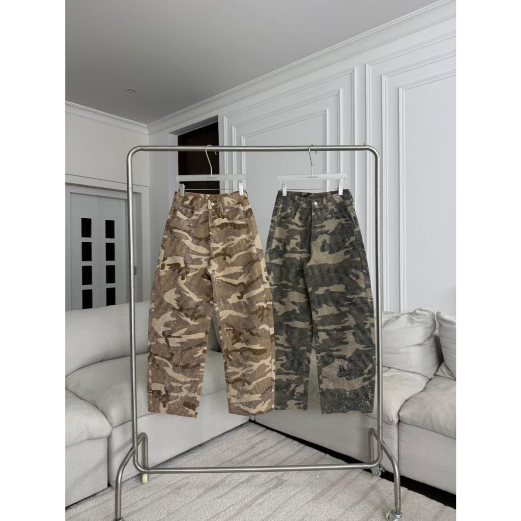 PTJA30330 Mavis Sparkle Camo Jeans PROMTHONG