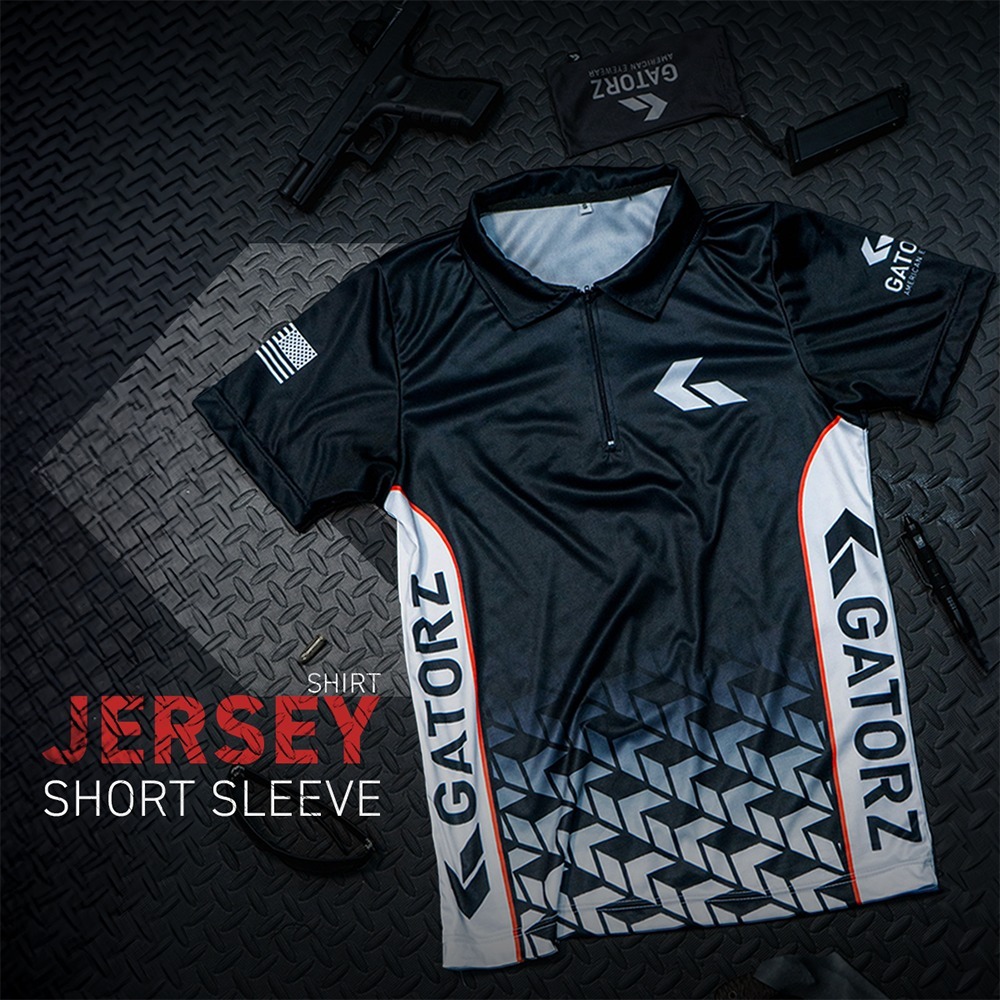 GATORZ Short Sleeve Jersey Shirt เสื้อคอปก เสื้อกีฬา ชาย/หญิง