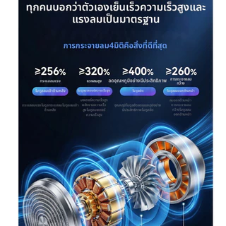 พัดลมไอเย็น CASGOO K680 ICE Cooling Fan ปรับลม199ระดับ เย็นได้16° มอเตอร์13000rpm ปรับ180°+ไฟฉาย+สายคล้อง+ฐานตั้งฟรี