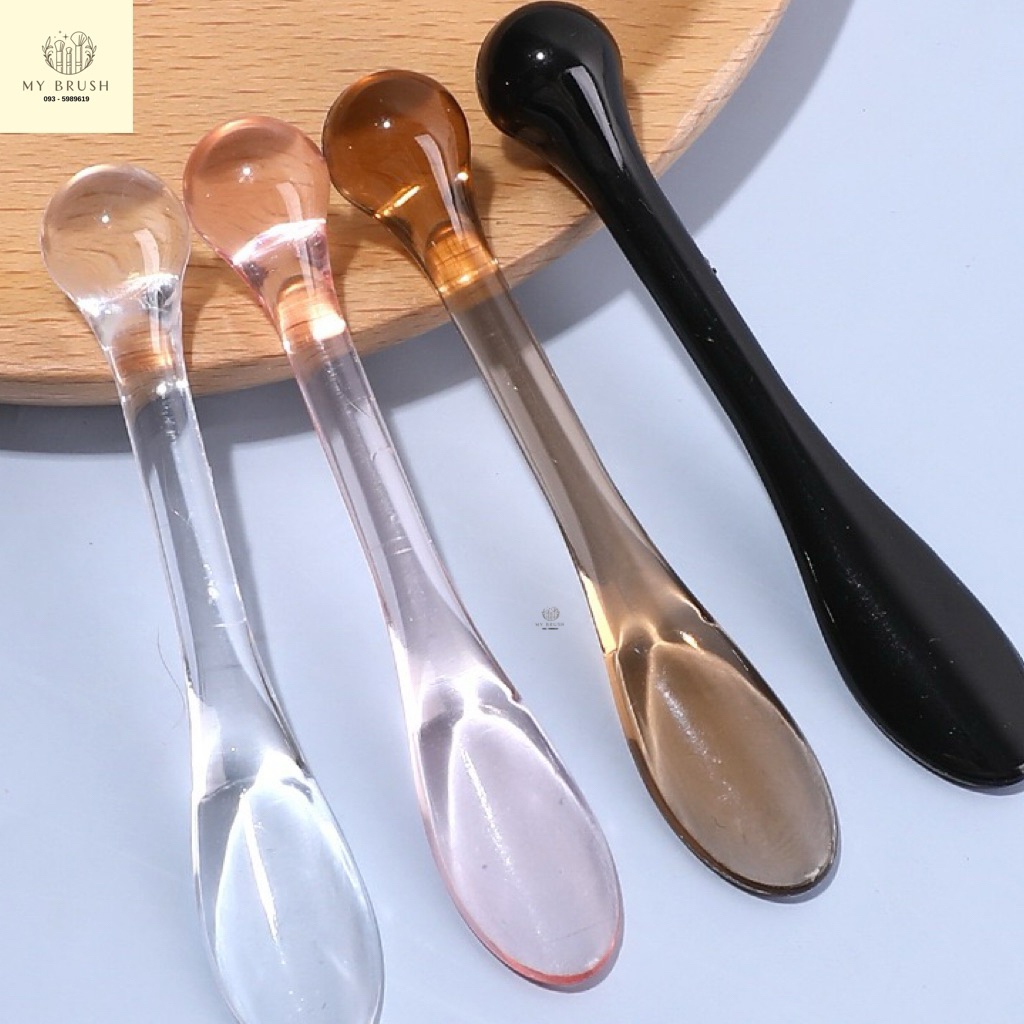 My brush ช้อนตักครีม ไม้ตักครีม นวดตา Cream spoon U268 อะคริลิค