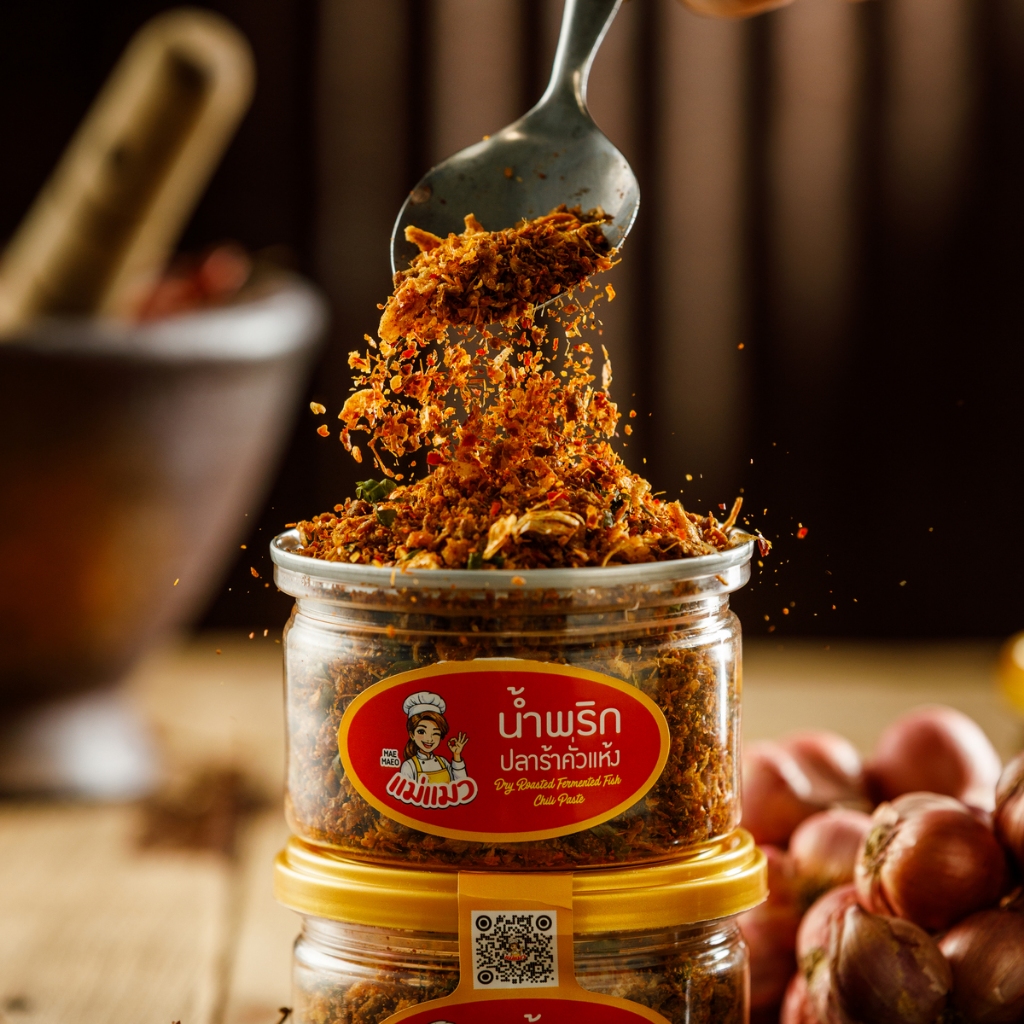 ปลาร้าคั่วแห้ง อร่อยมากๆbyแม่แมว สูตรโบราณสระบุรี หอมปลาร้าคั่กๆ กลิ่นสมุนไพรไทย แซ่บหลาย