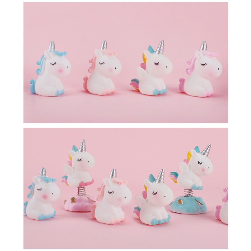 โมเดล ยูนิคอร์น โมเดลแต่งเค้กยูนิคอร์น Unicorn ตุ๊กตาแต่งเค้ก 🎉สินค้าพร้อมส่ง🎉