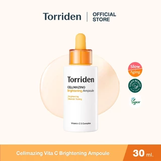 Torriden Cellmazing Vita C Brightening Ampoule (30ml) - ทอร์ริเดน วิตามินซีเข้มข้น ปรับสีผิวให้เสมอ