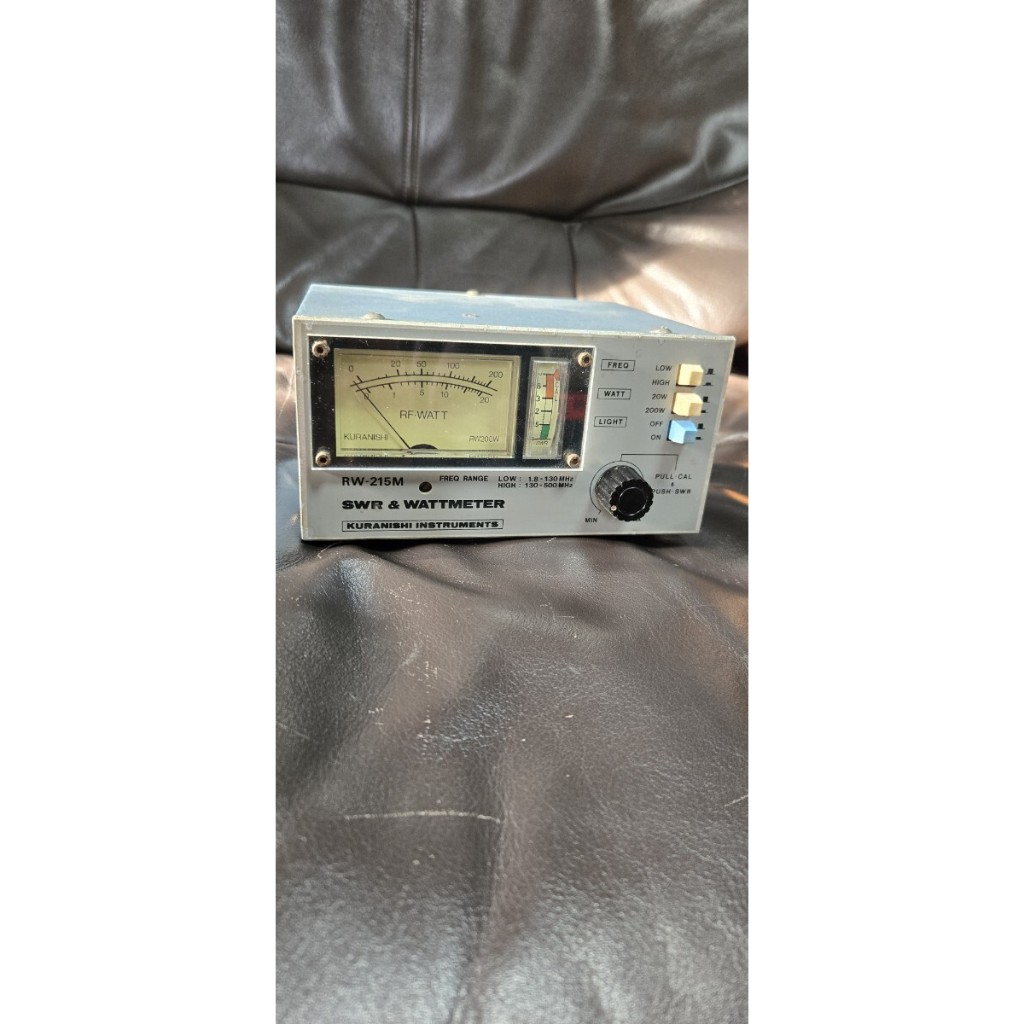 SWR รุ่น Kuranishi RW-215M1.8 ความถี่ 500MHz  มือสองญี่ปุ่นใช้งานปกติ