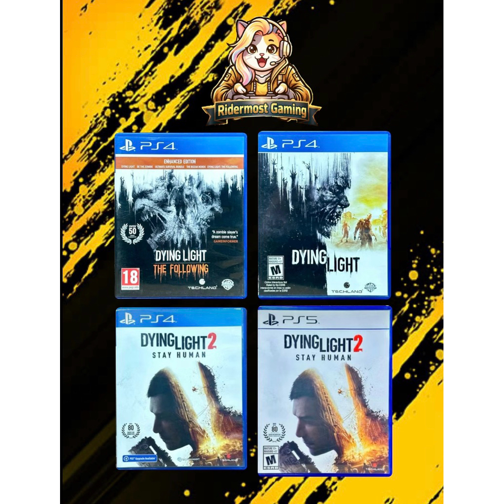 [PLAYSTATION 4/5] Dying Light 1-2 / Dying Light Following [EN]มือ 2 พร้อมส่ง!!!