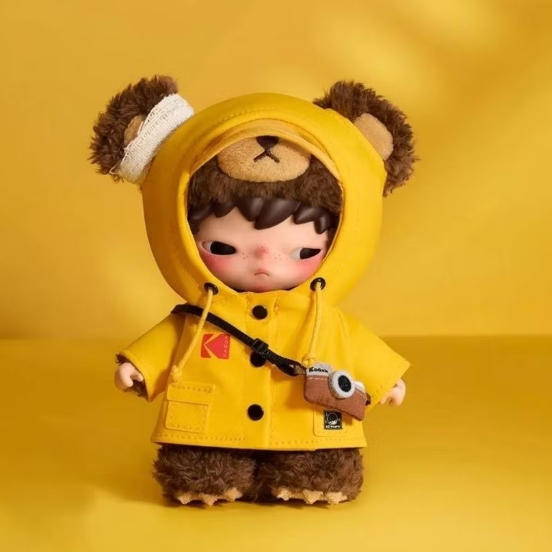 (พร้อมส่งในไทย)พวงกุญแจ Hirono × Kodak Click Bear งานแท้