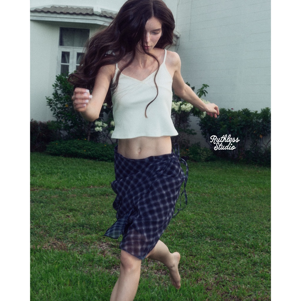 Ruthless Studio - Reagan Skirt กระโปรงลายสก๊อต
