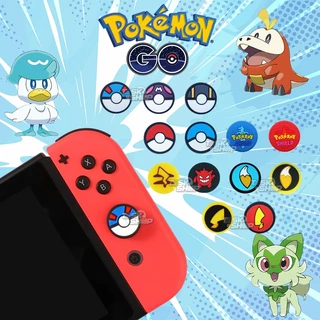 (1 ชิ้น)ปุ่มยาง / จุกยาง / ซิลิโคน Collection 1 มีให้เลือก 66 ลาย สำหรับ🎮 Joy Con Nintendo Switch V1/V2/OLED /Lite
