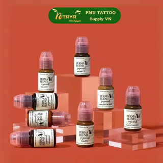 [ของแท้] สีสักคิ้ว ปาก ขอบตา Perma Blend (USA) - สี Perma Blend 15ml แน่น ติดทนนาน ไม่เปลี่ยนสี