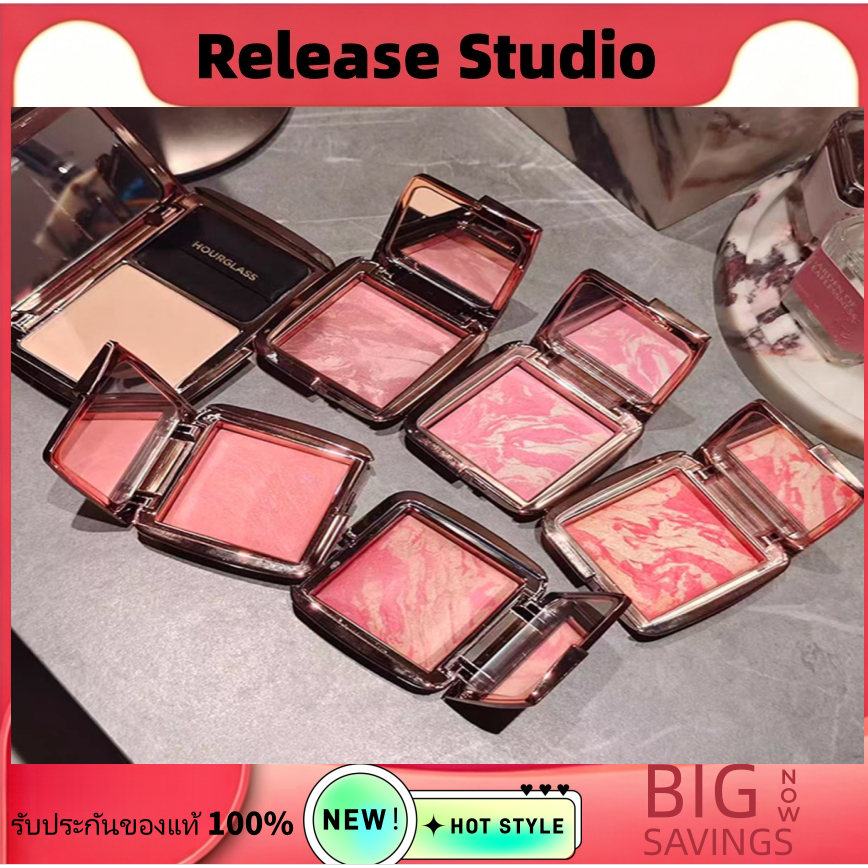บลัชออน Hourglass แท้ 100% (Ambient Lighting Blush 4.2g) รวมสีฮิต ปัดแก้มสวยธรรมชาติ [สินค้าพร้อมส่งทันที]